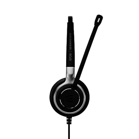 Sennheiser SC 665 (507256) - Double-Sided Business Headset | for Mobile Phone and Tablet Connection | with HD Sound & Ultra Noise-Cancelling Microphone (Black) SC665