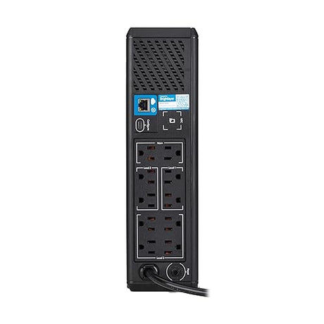 Eaton Tripp Lite Series SMART1500PSRTNC 1500VA Online Cloud-Connected Tower UPS Battery Backup & Surge Protector, 1050W, Pure Sine Wave, AVR, Computer Uninterruptible Power Supply Units