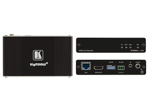 Kramer / T-Base HD Receiver - HIGH Performance/ 4K / HDMI/TP-583RXR / Black