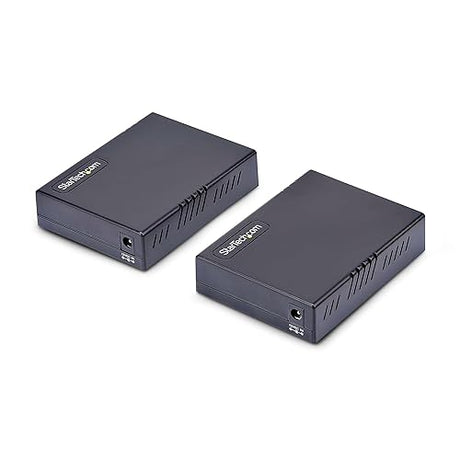 StarTech.com VDSL2 Ethernet Extender Kit, Up to 0.6mi (1km), Long Range LAN Repeater Over RJ11/CAT5e/CAT6, Up to 300Mbps