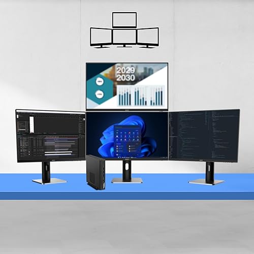 MSI PRO DP10 Desktop: Intel Core i7-1360P, Iris Xe Graphics, 16GB Memory, 1TB SSD, WiFi 6, Windows 11 PRO (13M-057US),Black