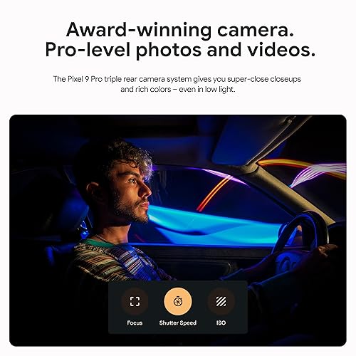 Google Pixel 9 Pro XL - Unlocked Android Smartphone with Gemini, Triple Rear Camera System, 24-Hour Battery, and 6.8 Super Actua Display - Porcelain - 128 GB Porcelain 128GB Pixel 9 Pro XL (Phone Only)