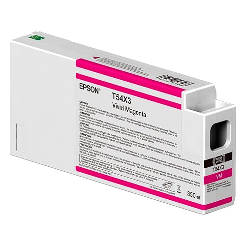 Epson T54X3 Ink Cartridge for SureColor SC-P6000 P7000 P8000 P9000 P9000 Vivid Magenta 350 ml (Replaces T8243)
