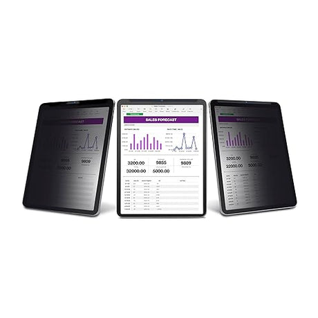 StarTech.com 4-Way Privacy Screen for 12.9-inch iPad Pro, 3rd Gen and Up, Portrait/Landscape, Touch-Enabled, 30 Deg. View