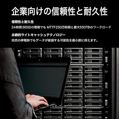 [Hard Drive for NAS] Synology HAT5320-24T [24TB 3.5 SATA 7,200 rpm / Enterprise Grade Hard Drive (MTTF 2.5 million hours) 24TB Enterprise Grade