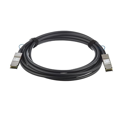 StarTech.com Cisco QSFP-H40G-CU5M Compatible 5m 40G QSFP+ to QSFP+ DAC Twinax - 40GbE QSFP+ Copper DAC 40 Gbps Low Power Passive Transceiver Module DAC Firepower C9200 (QSFPH40GCU5M)