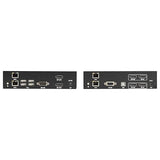 Black Box KVM Extender over CATx - 4K, Dual-Head, DisplayPort, USB 2.0