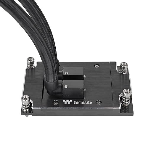 Thermaltake AW360 Liquid Cooler; Intel LGA 4677 - AMD sTR5/SP6; 360mm Radiator; 3x120mm 500~2000rpm PWM Toughfan Pro; Nickel-Plated Copper Block; Black; CL-W450-PL12BL-A