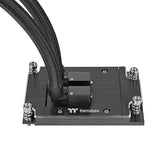 Thermaltake AW360 Liquid Cooler; Intel LGA 4677 - AMD sTR5/SP6; 360mm Radiator; 3x120mm 500~2000rpm PWM Toughfan Pro; Nickel-Plated Copper Block; Black; CL-W450-PL12BL-A