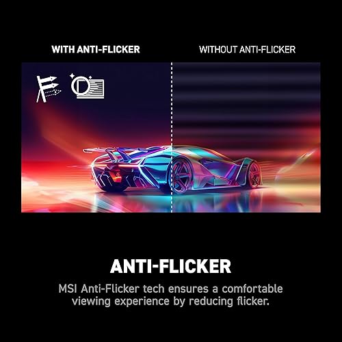 MSI MAG 321CUPDF 32-inch 3840 x 2160 (UHD) Gaming Monitor, 320Hz, Adaptive-Synch, HDMI, DisplayPort, VESA Mountable, Tilt, Height Adjustable, Speaker, 0.5ms, Black