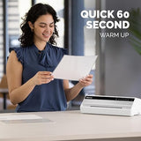 Fellowes Saturn 95 Thermal and Cold Laminator Machine with 10-Sheet Starter Kit, 9.5 inch, Easy and Fast Warm-Up, Jam-Free Design 9.5 Inch Starter Kit