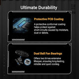 ASUS TUF Gaming GeForce RTX ™ 5060 Ti 8GB GDDR7 OC Edition Gaming Graphics Card (PCIe® 5.0, HDMI®/DP 2.1, 3.1-Slot, Military-Grade Components, Protective PCB Coating, axial-tech Fans) TUF Gaming RTX5060Ti|OC|8GB