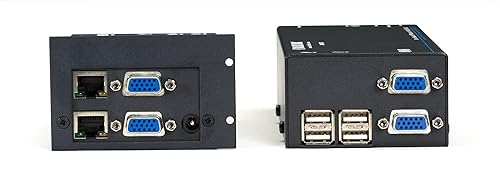 BlackBox ACU5250A-R2 Dual Head VGA USB Audio KVM Fd