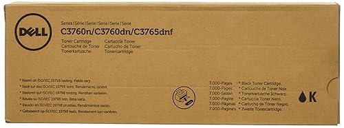 Dell 9F7XK Toner Cartridge C3760N/C3760DN/C3765DNF Color Laser Printer