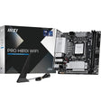 MSI PRO H810I WiFi Motherboard, ITX - Supports Intel Core Ultra Processors (Series 2), LGA 1851 - DDR5 Memory Boost (6400 MT/s MAX), PCIe 5.0 x16, M.2 Gen4, 2.5G LAN