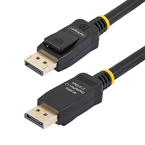 StarTech.com 10ft (3m) VESA Certified DisplayPort Cable - 10 Pack - DP 1.2 Cable/Cord, 4K 60Hz, Latching DP Connectors