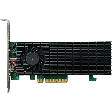 Highpoint SSD6202A Driverless, Bootable 2X M.2 PCIe Gen3 x8 NVMe RAID Controller