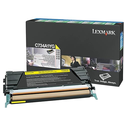 Lexmark Yellow Return Program Toner Cartridge -Yellow -Laser -6000 Page