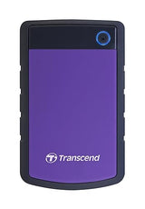 TRANSCEND TS4TSJ25H3P 4TB StoreJet 25H3 2.5-inch USB3.0 Portable Hard Drive, Purple
