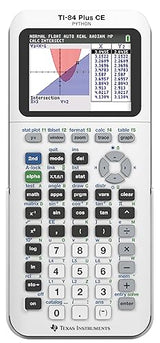 Texas Instruments TI-84 Plus CE Graphing Calculator - White White Standard Packaging