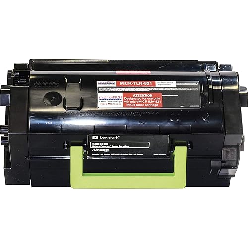 microMICR MICR Toner Cartridge - Alternative for Lexmark - Black