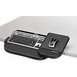 Fellowes 8060201 Tilt 'n Slide Pro Keyboard Manager, Black