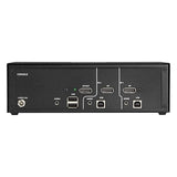 NIAP 3.0 KVM Switch, Single-Head, DisplayPort, 4K, 2-PT, Secure