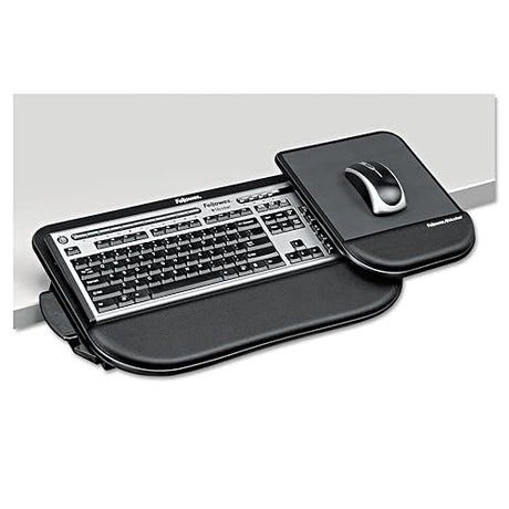 Fellowes 8060201 Tilt 'n Slide Pro Keyboard Manager, Black