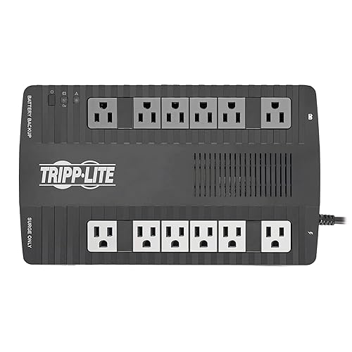 Tripp Lite AVR900U AVR 900VA Compact Line-Interactive UPS 12 Outlets 900 VA