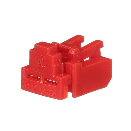 Panduit Corporation SKRJ45RD-X Smartkeeper Series Security Block for LAN Ports, Red, Pack of 10 Port Block for RJ45 LAN Port