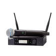 Shure GLXD24R+/B58 Dual Band Pro Digital Wireless Microphone System for Church, Karaoke, Vocals - 12-Hour Battery Life, 30m Range | BETA 58A Handheld Vocal Mic, Single Channel Rack Mount Receiver Rack Mount BETA 58A Dual Band