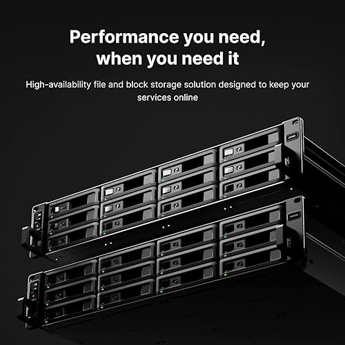 Synology 12-Bay Active-Passive Dual Controller NAS SA3400D (Diskless)