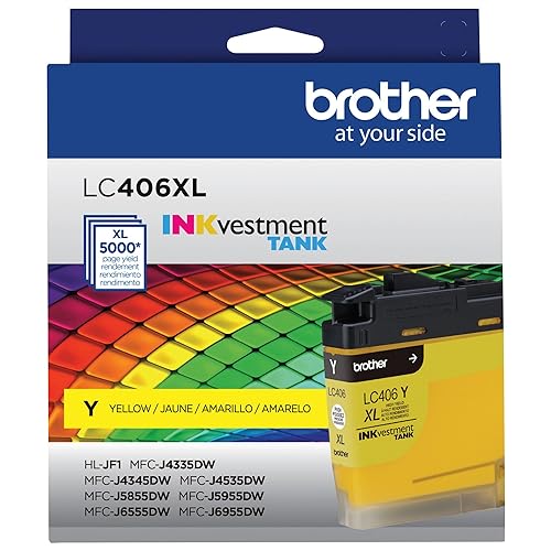 Brother High Yield Yellow Ink Cartridge