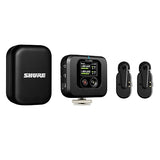 Shure MoveMic Two Kit - Pro Wireless Lavalier Microphones with Camera Receiver for DSLRs, iPhone, Android, Mac & PC, 2 Bluetooth Mini Mics, 24 Hours Charge, IPX4, Portable Clip Lavs (MV-Two-KIT-Z7) Two Channel Kit