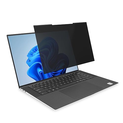 Kensington MagPro™ Magnetic Laptop Privacy Screen 15.6 inch, Removable 16:10 Laptop Privacy Filter Shield, Anti-Glare, Blue Ray Reduction, Compatible with HP/Dell/Acer/Asus/Lenovo (K55255WW) Laptop (16:10) 15.6" (16:10)