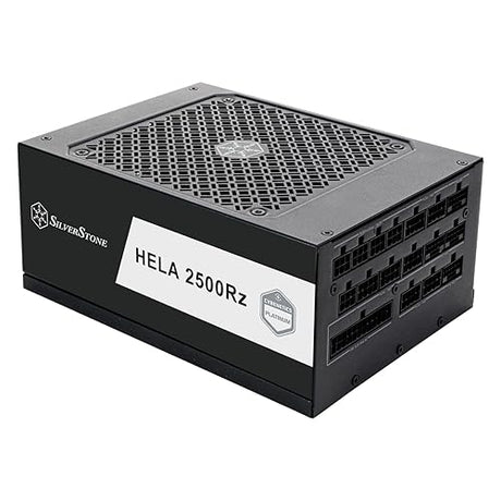 SilverStone Technology - HELA 2500Rz Cybenetics Platinum 2500W ATX 3.1 & PCIe 5 Fully Modular ATX Power Supply, SST-HA2500R-PM (SST-AX2500MCPT-A)