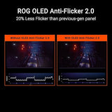 ASUS ROG Swift 27” 4K QD-OLED Gaming Monitor (PG27UCDM) - 240Hz, 0.03ms, Custom Heatsink, Neo Proximity Sensor, G-SYNC Compatible, 99% DCI-P3, True 10-bit color, DisplayPort 2.1a UHBR20, 3 yr warranty