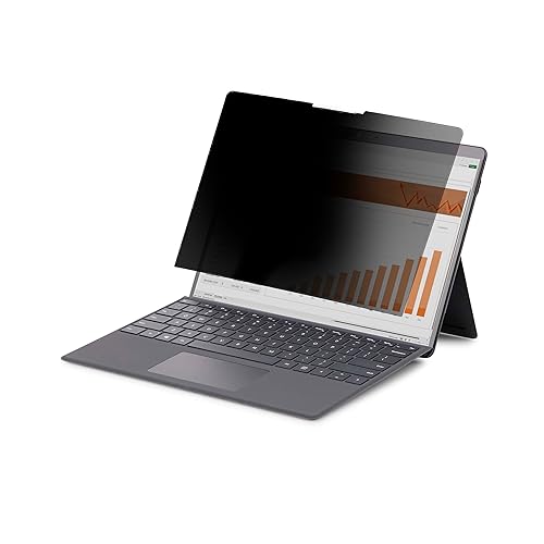 StarTech.com 4-Way 12.4in Surface Laptop Go 1/2/3 Privacy Screen Filter, Portrait/Landscape, Touch-Enabled, 30° View 12.4 Surface Laptop Go