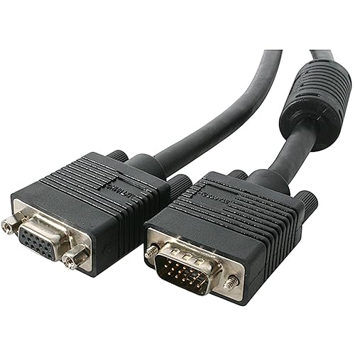 StarTech.com 35 ft Coax High Resolution VGA Monitor Extension Cable - HD15 M/F - 35ft VGA Extension Cable (MXT101HQ35)
