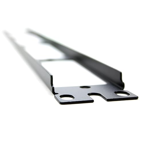 Panduit CFAPPBL1 24-Port Flat Multi-Mode Fiber Patch Panel, Black