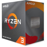 AMD Ryzen™ 3 4100 4-Core, 8-Thread Unlocked Desktop Processor with Wraith Stealth Cooler