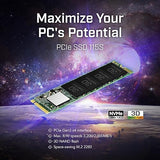 Transcend 500GB MTE115S NVMe Internal SSD - Gen3 x4 PCIe M.2 2280, Up to 3,200MB/s - TS500GMTE115S
