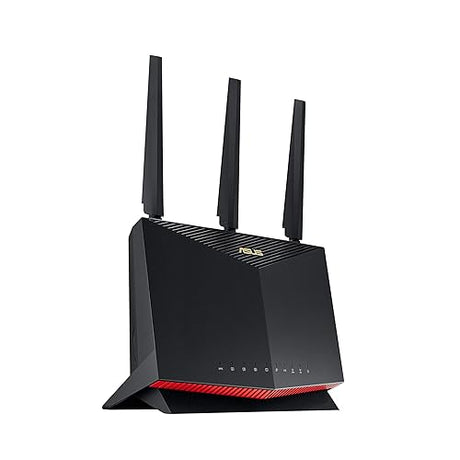 ASUS RT-AX86U Pro (AX5700) Dual Band WiFi 6 Extendable Gaming Router, 2.5G Port, Gaming Port, Mobile Game Mode, Port Forwarding, Subscription-free Network Security, VPN, AiMesh Compatible WiFi 6 | AX5700