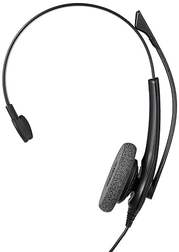 Jabra Biz 1500 Mono - Professional UC Call Center Wired Headset QD Connectivity Mono Speaker