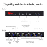 SIIG CE-DP0G11-S1 4PORT DISP PORT 1.2 KVM SWITCH
