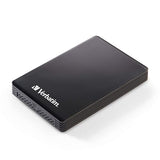 Verbatim Hard Disk Drives - 256gb Vx460 External Ssd - 5.2in. X 7.3in. X 1.5in. - Black