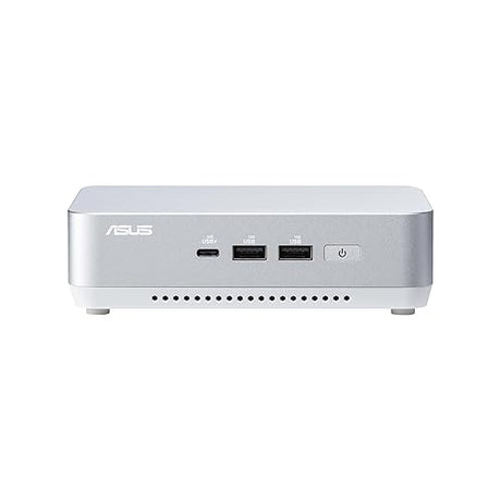 ASUS NUC 14 Pro+ Full System Mini PC with Intel 14th Gen Core Ultra 5 125H, 16GB DDR5 RAM, 512GB PCIe G4x4 NVMe SSD, Thunderbolt 4, Win 11 Home, Silver Aluminum Chassis, VESA Mount Included