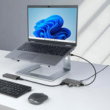 StarTech.com 4-Port USB-A Hub, 5Gbps, Bus Powered, Type-A to 4X Type-A with USB-C Auxiliary Power Input, Portable Hub