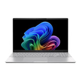 ASUS Vivobook S 15; Copilot+ PC, 15.6 Thin and Light Laptop, 3K 120Hz OLED, Snapdragon® X Plus Processor, 16GB Memory, 1 TB SSD, Copilot Key, Wi-Fi 7, Cool Silver, S5507QA-DB71-CB