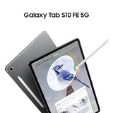 Samsung Galaxy Tab S10 FE 10.9”128 GB Android Tablet,(Verizon Network),IP68 Water & Dust-Resistant,Long Battery Life,Powerful Processor,S Pen, 13MP Camera,Lightweight Design,US Version, 2025, Gray Gray Verizon Network